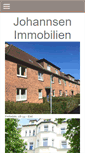 Mobile Screenshot of johannsen-immobilien.com